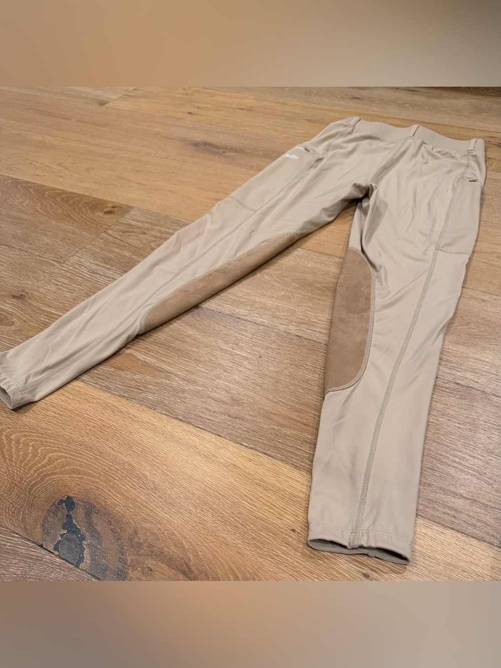 WILLIT Beige Riding Breeches with Grip Patches Size XS - Picture 9 of 10